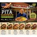 USD 12,  Flavorful Pita Sandwich