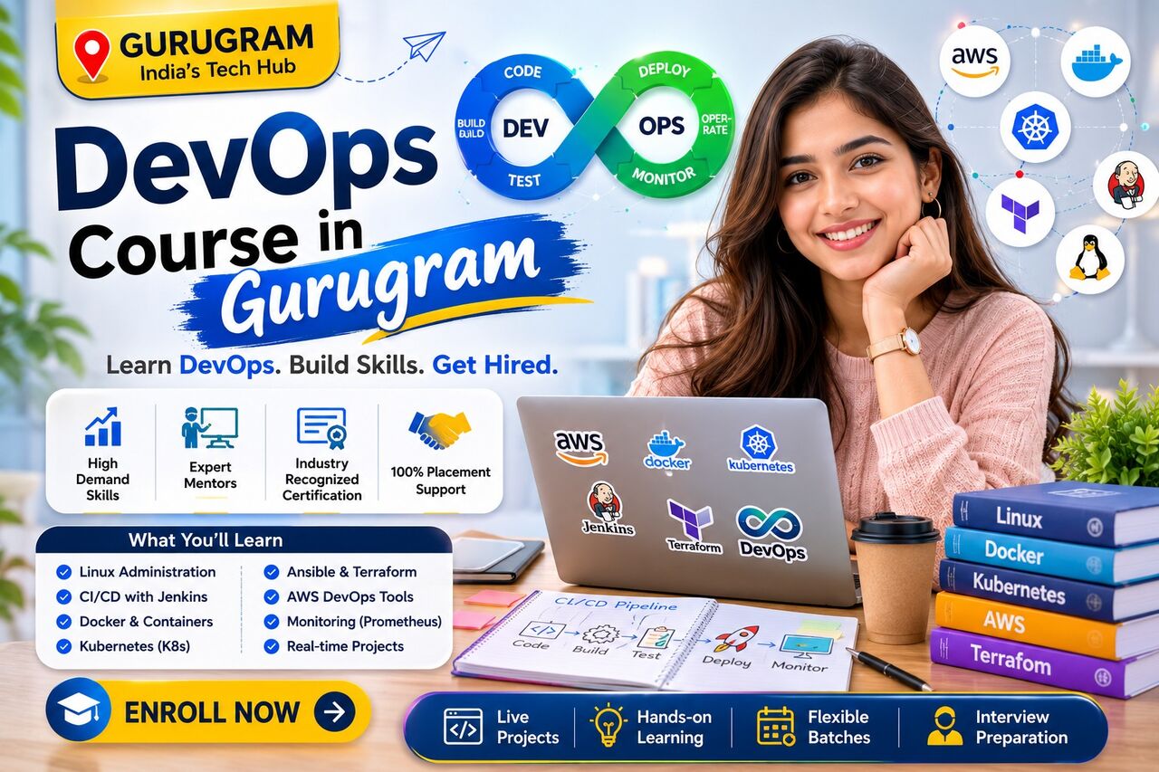 Gurugram, Education, Best DevOps Course In Gurugram For Career Learning
