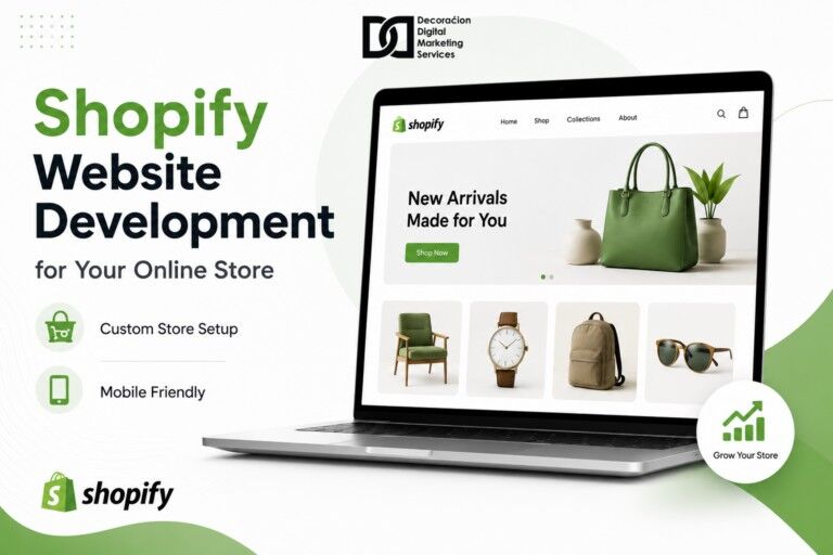 New Delhi, Web Design & Development, Your Trusted Shopify Website Development Company