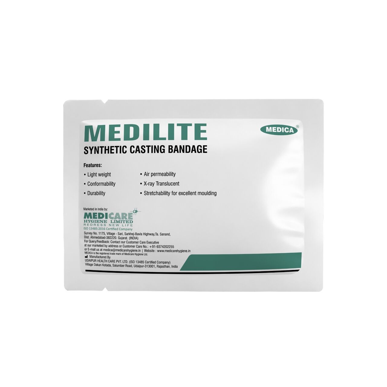 Helsinki, Wholesale Products, Synthetic Casting Tape - ISO 13485 Certified Manufacturer &ndash; Medicare Hygiene Limited