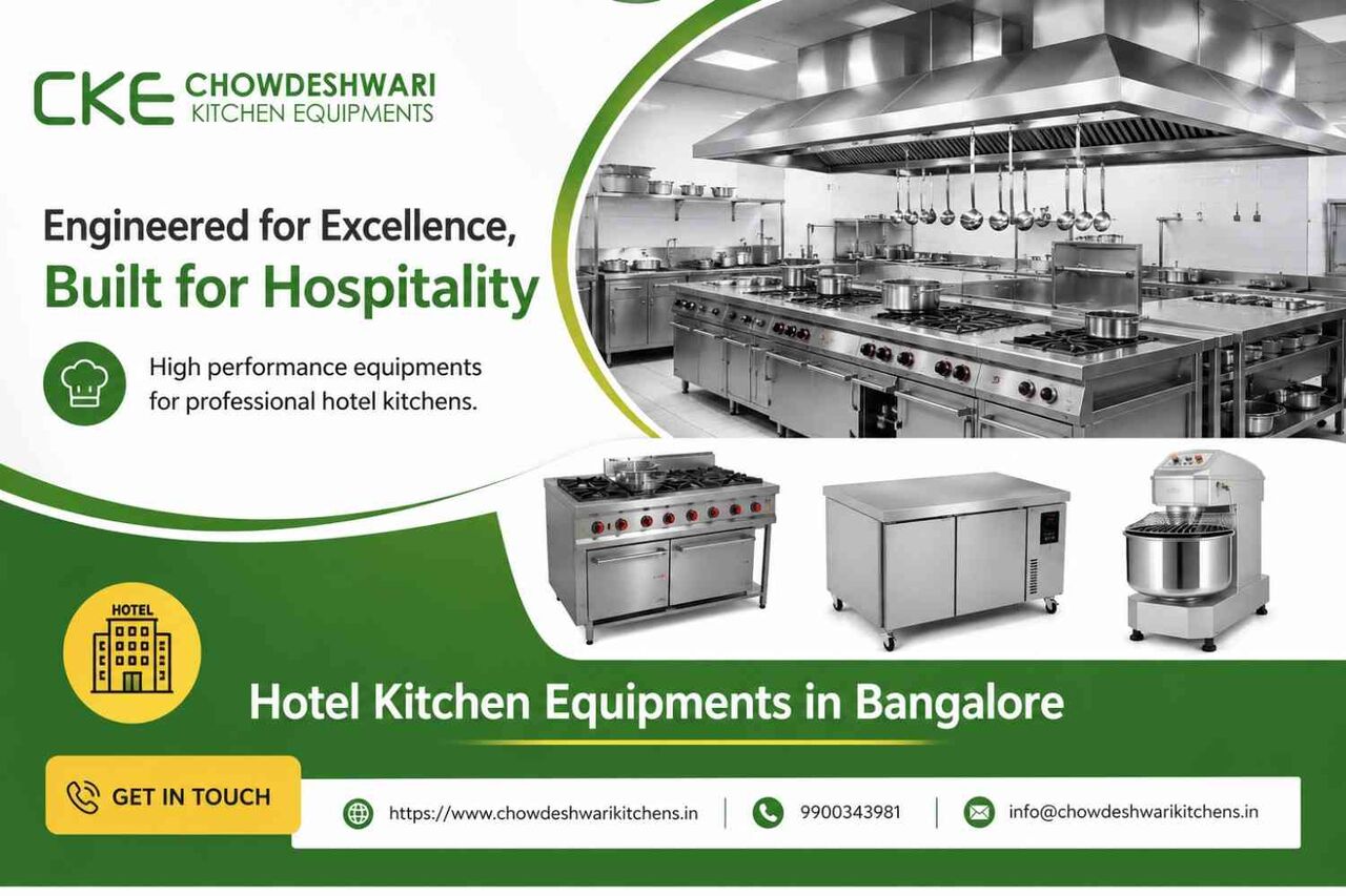 Bangalore, Materials, Hotel Kitchen Equipments In Bangalore