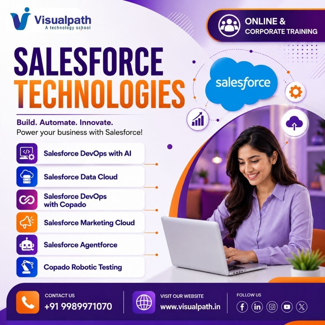 Hyderabad, Lessons Offered, Salesforce Training By Visualpath &ndash; Build Future-Ready Skills