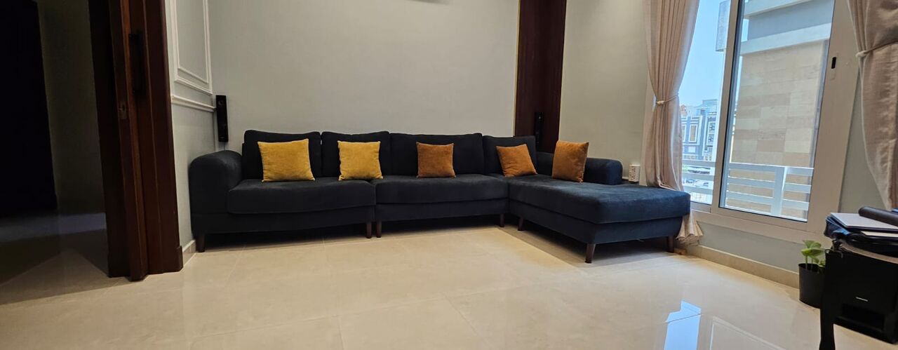 Jeddah, Household Items, SAR 1300,  Brand New 6-Seater Comfortable And Stylish Corner Fabric Sofa
