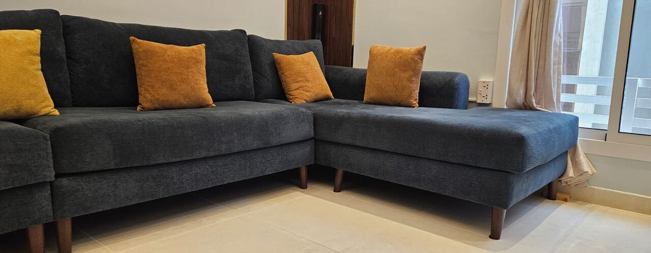 Jeddah, Household Items, SAR 1300,  Brand New 6-Seater Comfortable And Stylish Corner Fabric Sofa