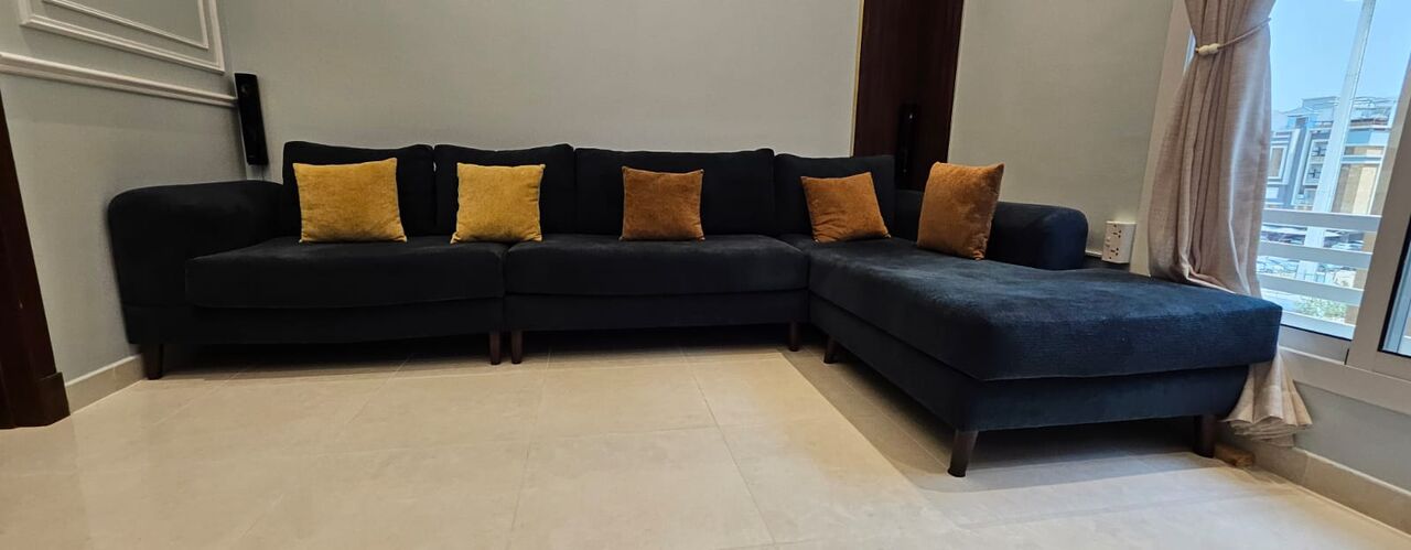 Jeddah, Household Items, SAR 1300,  Brand New 6-Seater Comfortable And Stylish Corner Fabric Sofa