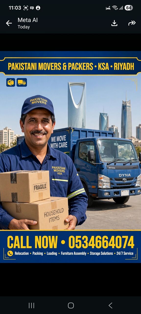 Riyadh, Labor/Moving, Home Shifting Mover Packer Labour Pakistani House Office VillaRiyadh-Dammam Jedd0598097569