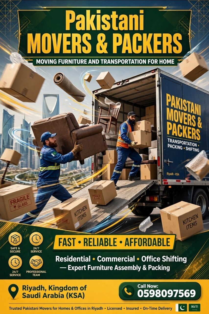 Riyadh, Labor/Moving, Home Shifting Mover Packer Labour Pakistani House Office VillaRiyadh-Dammam Jedd0598097569