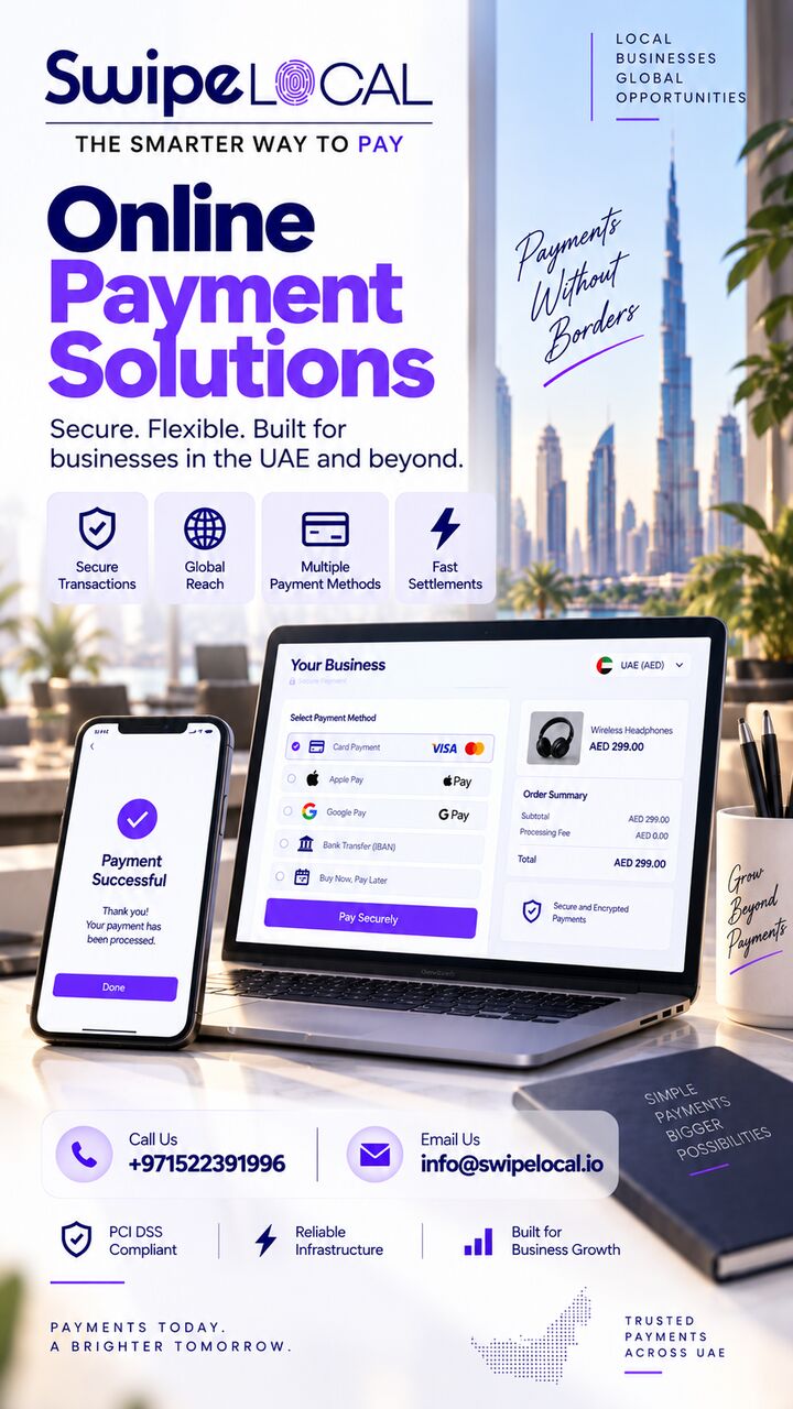 Dubai, Financial, SwipeLocal &ndash; Complete Payment & Business Solutions In The UAE