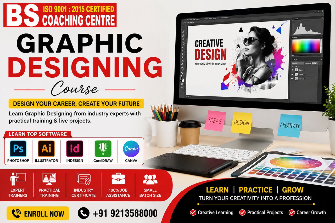 New Delhi, Education, Graphic Designing Institute Near Nangloi Chowk