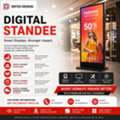 Reliable Digital Standee Suppliers & Dealers For Businesses