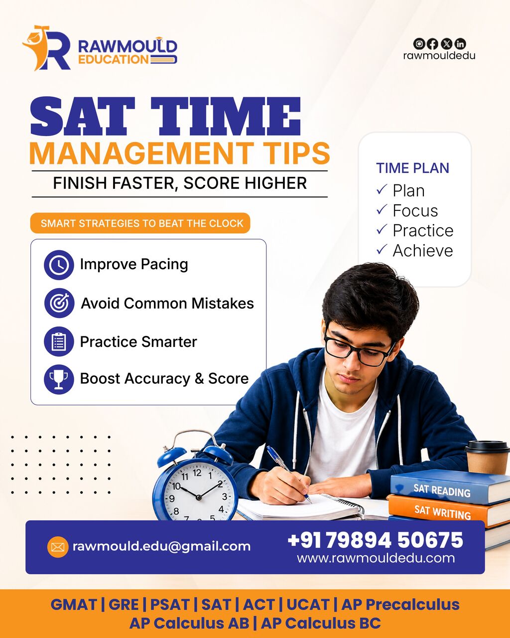 Hyderabad, Education, Rawmould Education - Best SAT Online Coaching In India