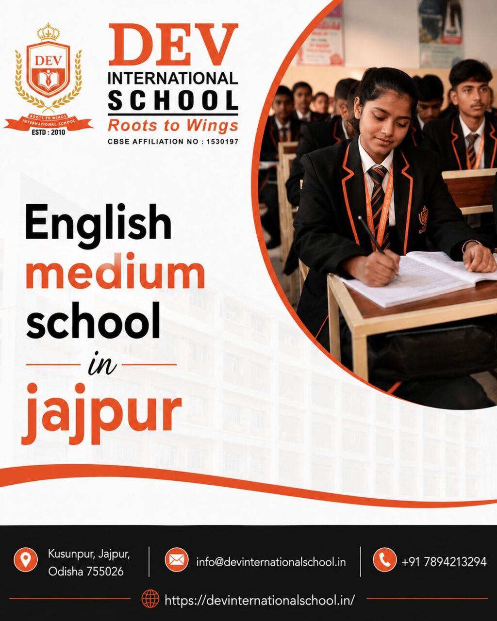 Mumbai, Lessons Offered, English Medium School In Jajpur