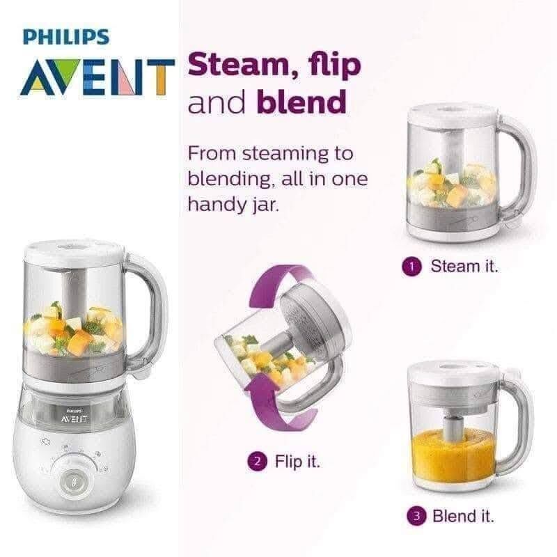 Riyadh, Baby & Kid Stuff, SAR 230,  Latest Model Baby Food Processor 4in1 ⚘Philips Avent Brand⚘