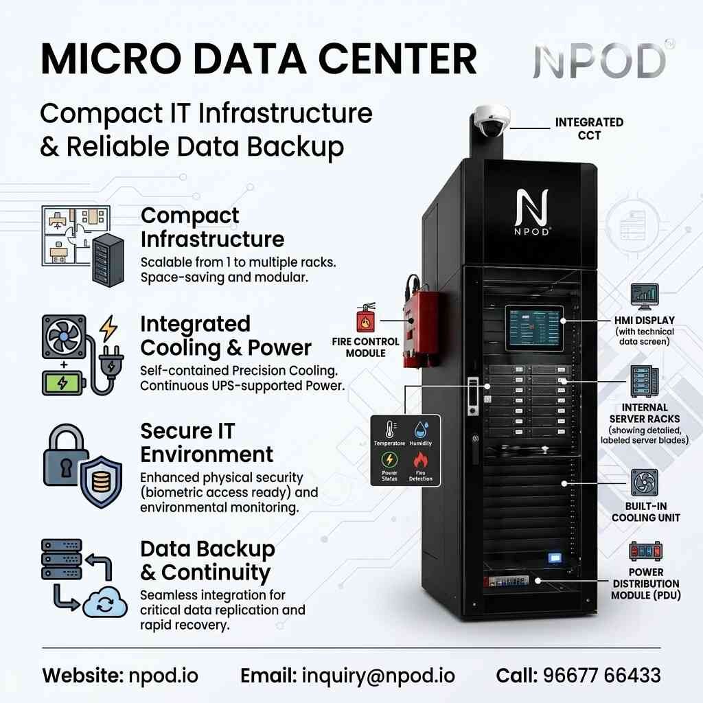 Noida, Computer, Micro Edge Data Center Solutions For Distributed IT