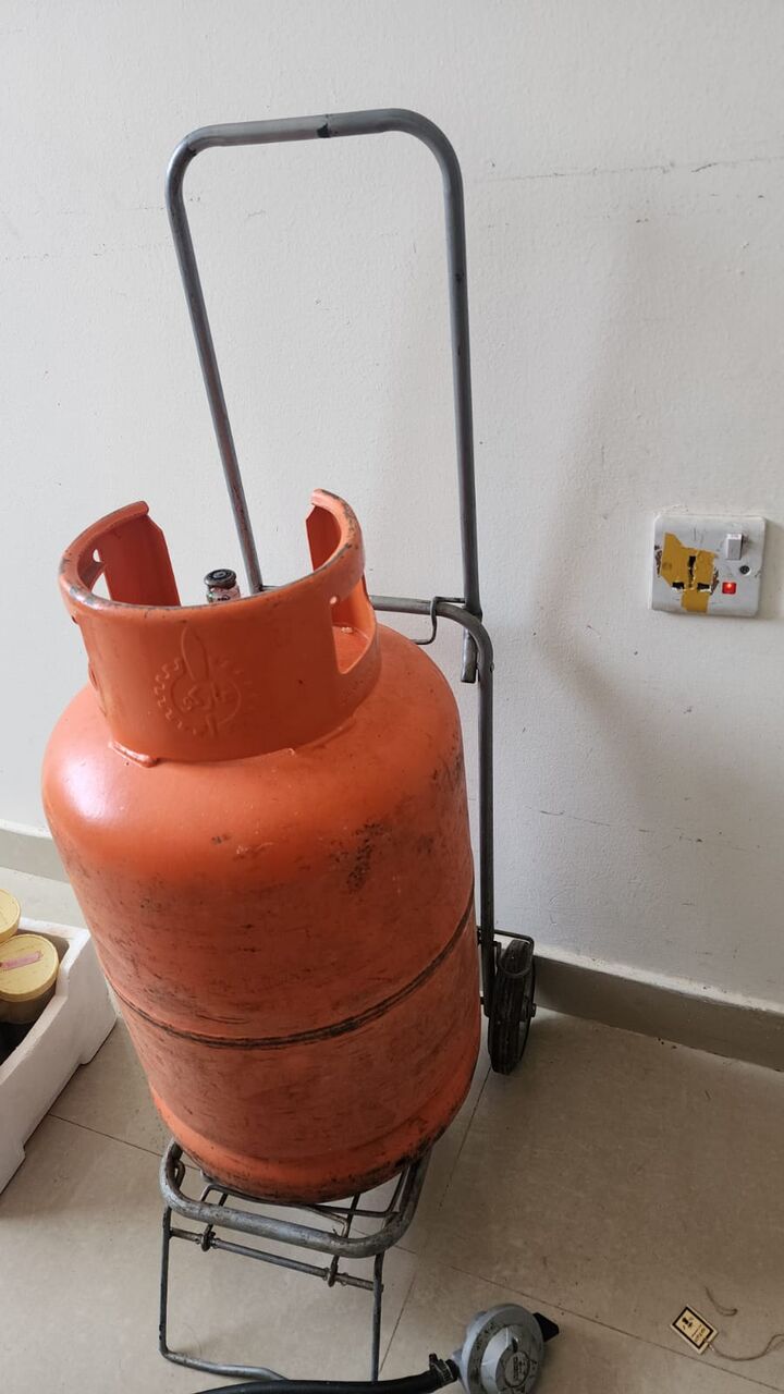 Riyadh, Household Items, SAR 190,  Gas Cylinder With Trolley