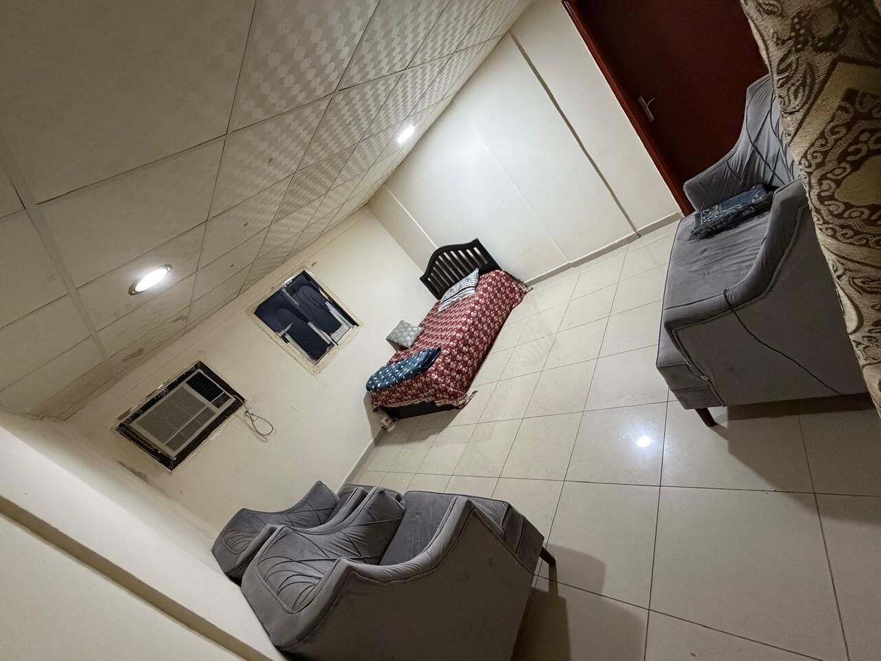 Jubail, Rooms for Rent, SAR 900/month,  Furnished,  Furnished Room Available For Bachelor Room Is Big In Two Bedroom Apartment
