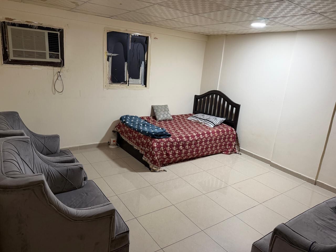 Jubail, Rooms for Rent, SAR 900/month,  Furnished,  Furnished Room Available For Bachelor Room Is Big In Two Bedroom Apartment