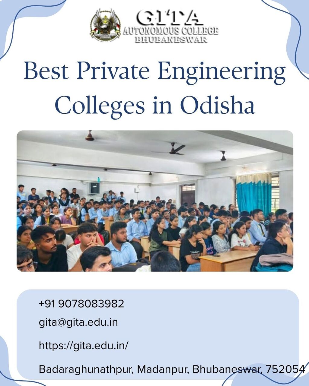 Bhubaneswar, Education, Best Private Engineering Colleges In Odisha