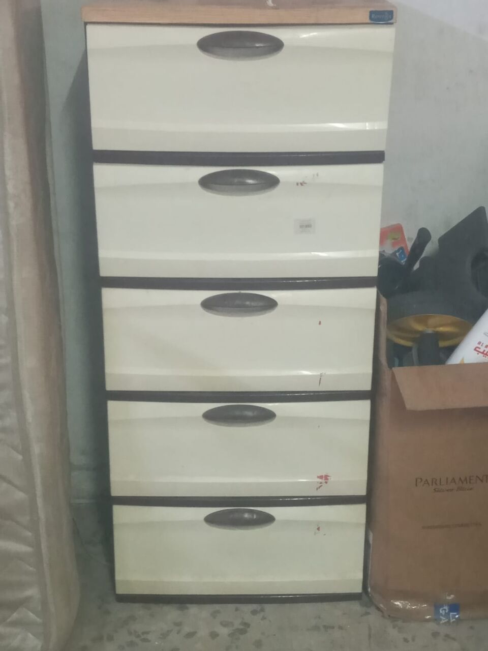 Jeddah, Household Items, SAR 150,  Drawer Plastic Storage Cabinet / Organizer Unit