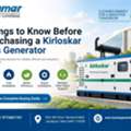 Choose The Right Kirloskar Gas Generator For Your Power Needs
