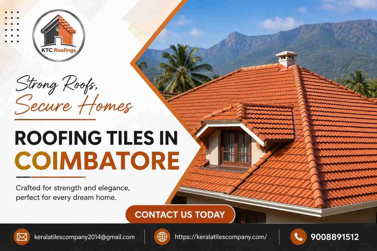 Coimbatore, Construction, Roofing Tiles In Coimbatore