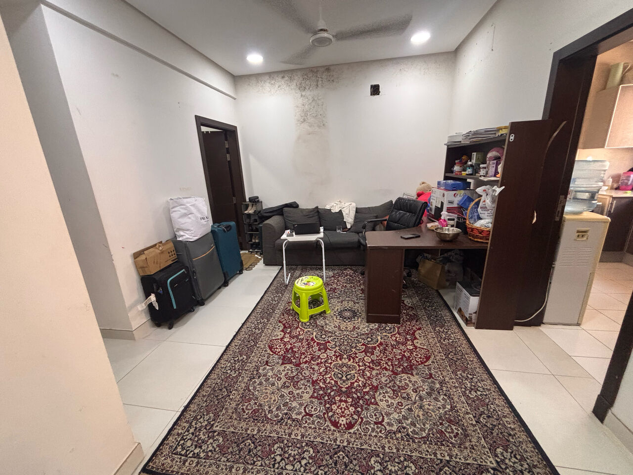 Manama, Rooms for Rent, Furnished,  FURNISHED 1 RK FOR RENT IN 2BHK - UM AL HASSAM 110 BHD NEAR LULU EXCHANGE AND BUS STOP