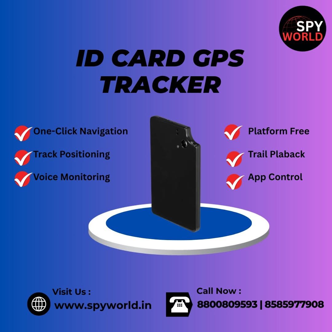New Delhi, Electronics, INR 4999,  Id-card-gps-tracker-shop-in-hyderabad-by-spy World