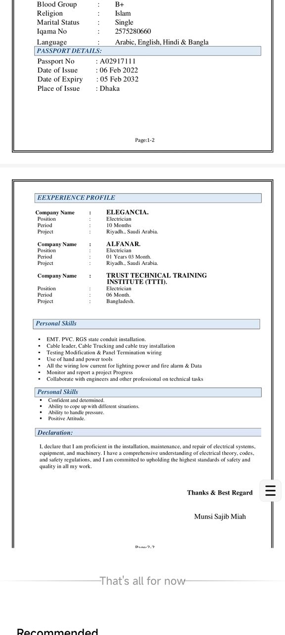 Riyadh, Job Seekers, I Am Looking For Job