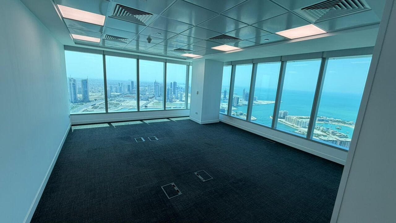 Manama, Offices, BHD 4116,  686 Sq. Meter,  PREMIUM OFFICE FOR RENT | BAHRAIN FINANCIAL HARBOUR