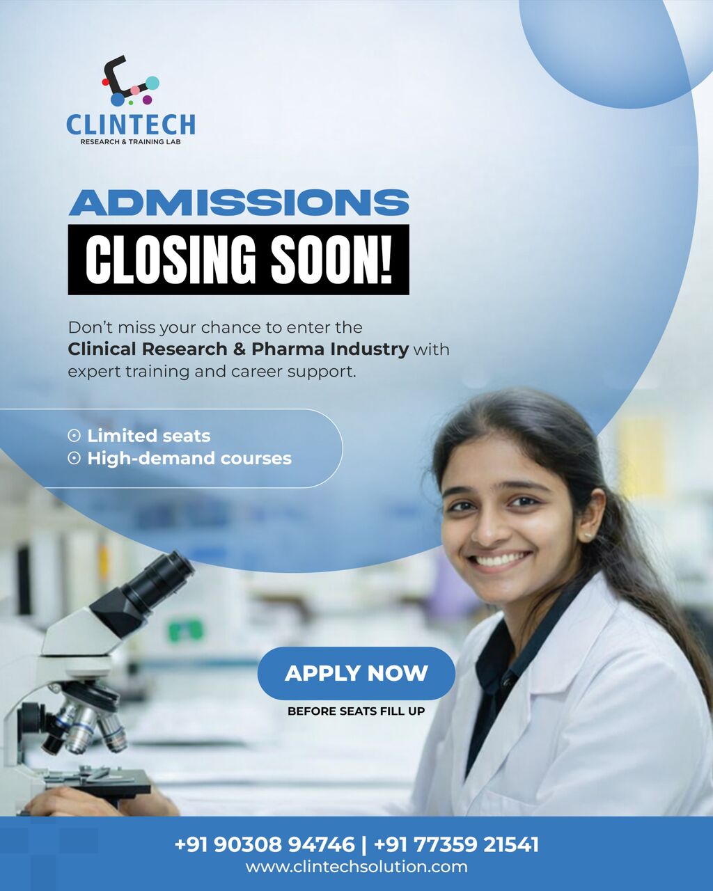Hyderabad, Education, Clintech Solution - Clinical Research Training Institute In Hyderabad