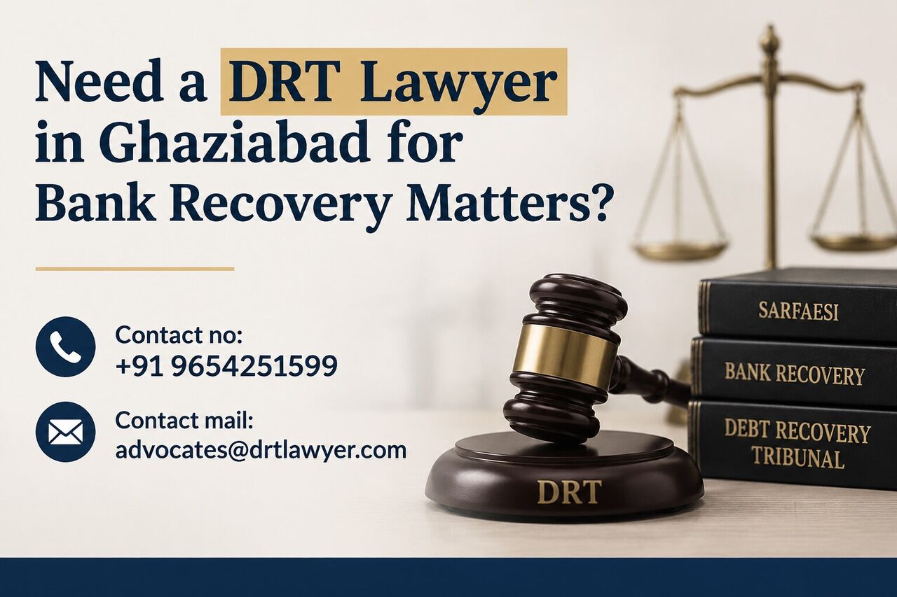 Ghaziabad, Legal, Need A DRT Lawyer In Ghaziabad For Bank Recovery Matters?