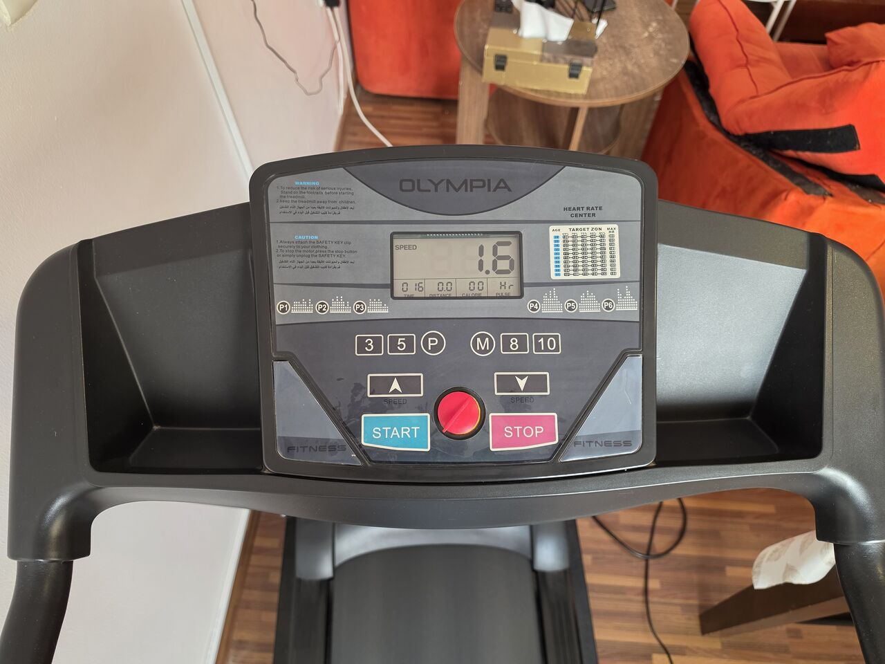 Al Nuzha, Sporting Goods, SAR 400,  Treadmill Olympia 1.5HP, Max 110K In Perfect Condition