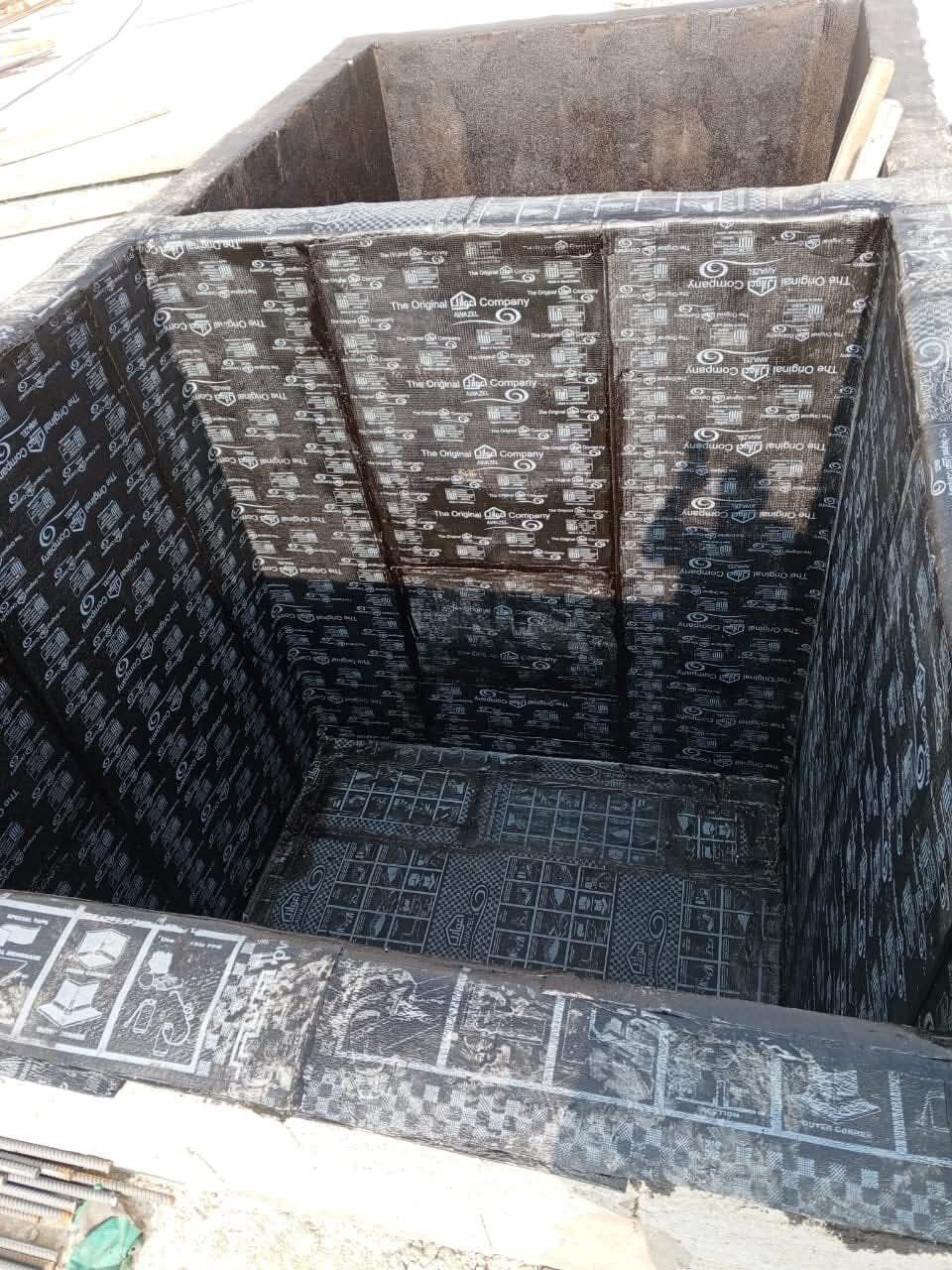 Dammam, Construction, Bitumen Waterproofing Work.
