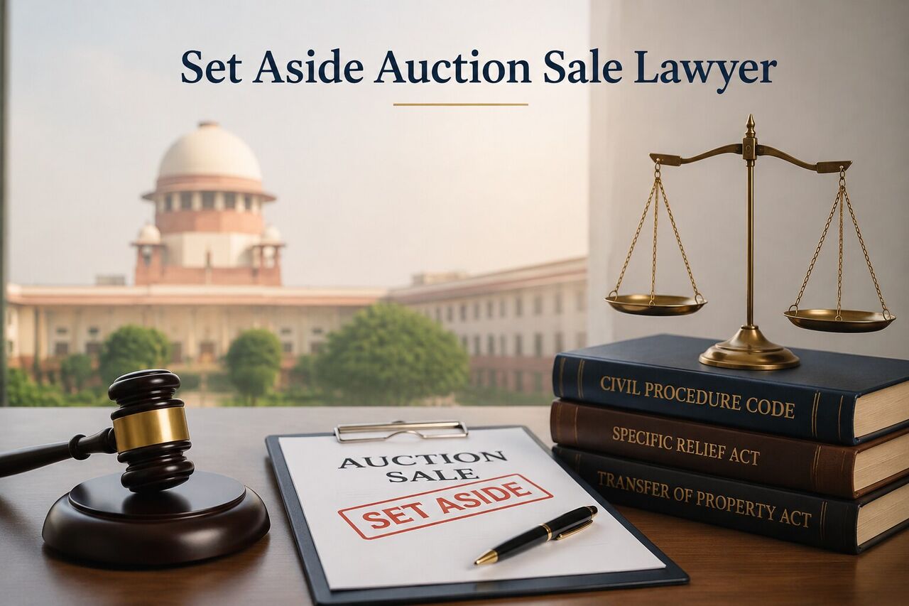 Ghaziabad, Legal, Set Aside Auction Sale Lawyer For SARFAESI Property Cases?