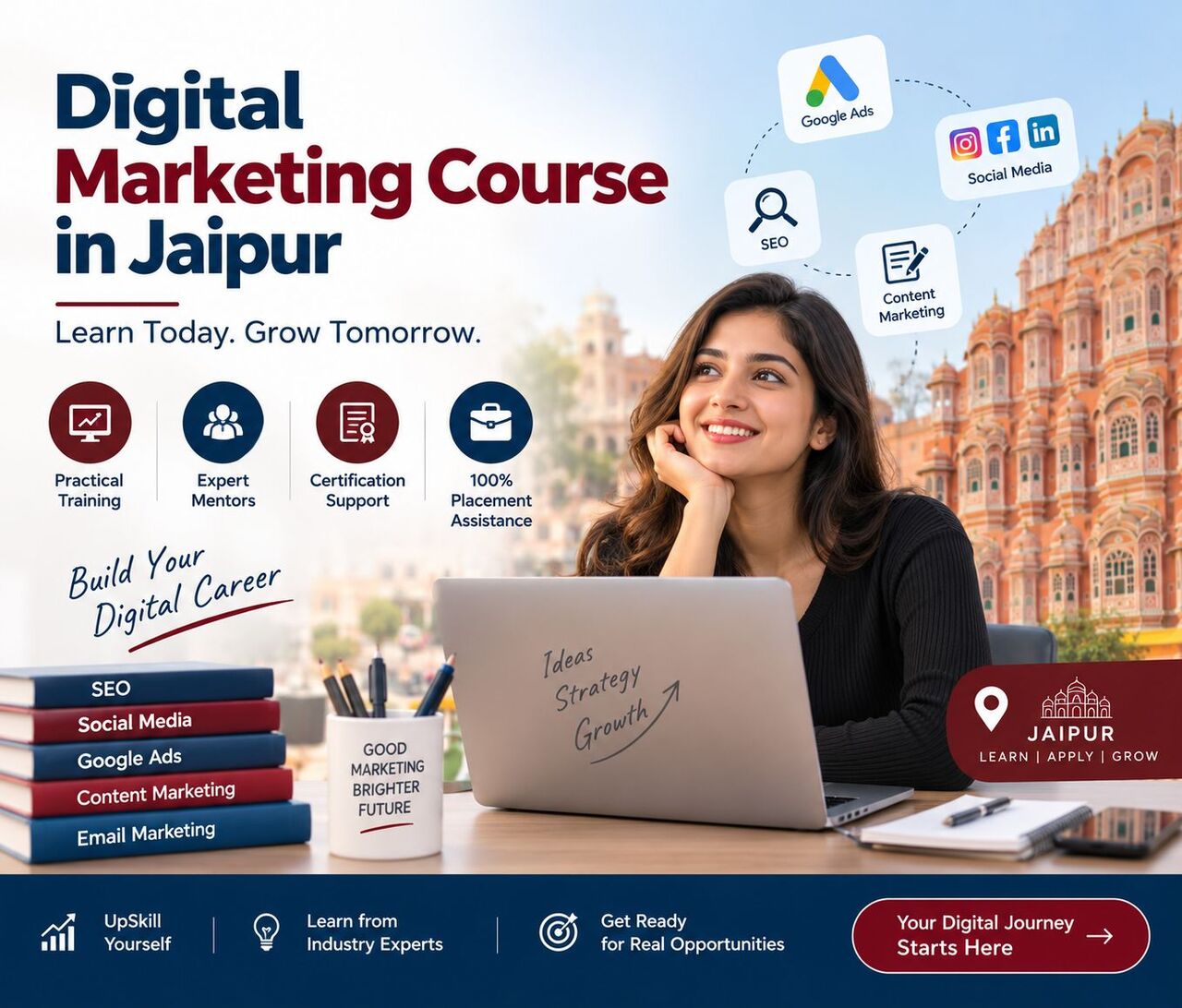 Sydney, Computer, Choose The Best Digital Marketing Course In Jaipur To Grow Your Career