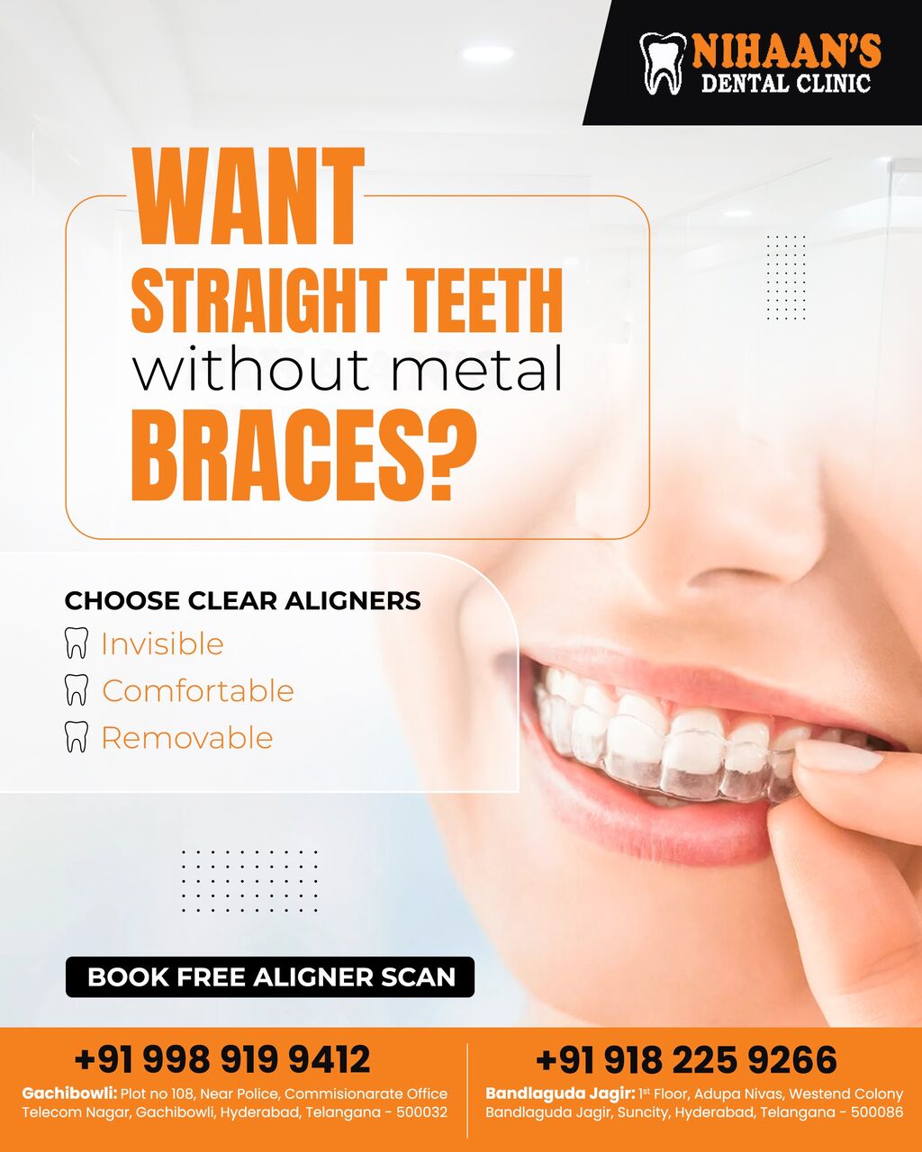 Hyderabad, Dental, Nihaans Dental Clinic - Dental Clinic In Gachibowli