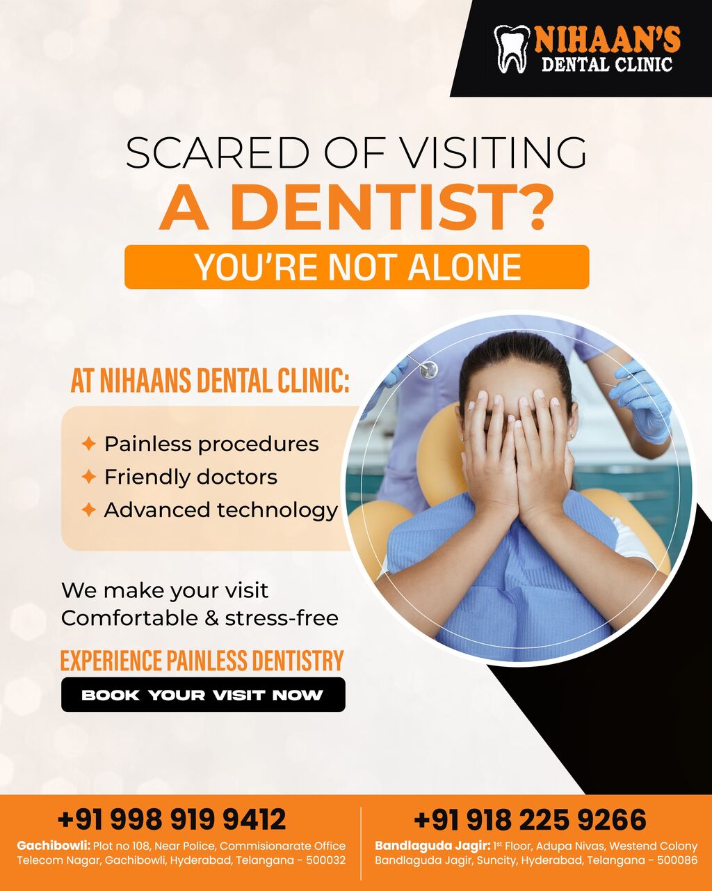 Hyderabad, Dental, Nihaans Dental Clinic - Dental Clinic Near Bandlaguda Jagir