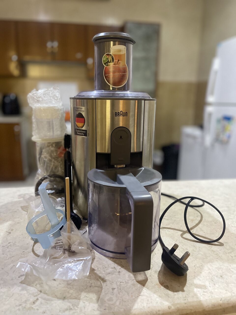 Riyadh, Appliances, SAR 500,  Braun MultiQuick 7 J700 1000W Juicer + Accessories