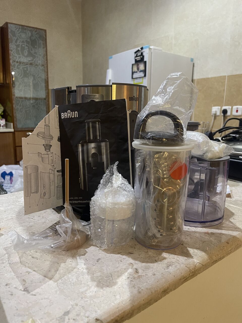 Riyadh, Appliances, SAR 500,  Braun MultiQuick 7 J700 1000W Juicer + Accessories