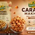 Caramel Makhana &ndash; Sweet & Crunchy Flavoured Fox Nuts | Snackriti