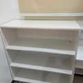 SAR 150,  White 3-Tier Bookcase / Storage Shelf