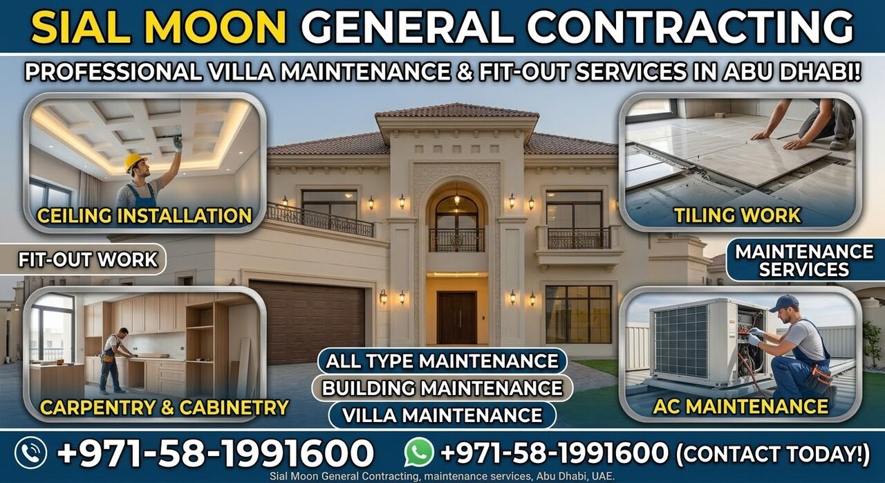 Abu Dhabi, Interior Design, Sial Moon General Contracting
