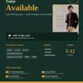 Tutor Available  Physics,  Mathematics And Science