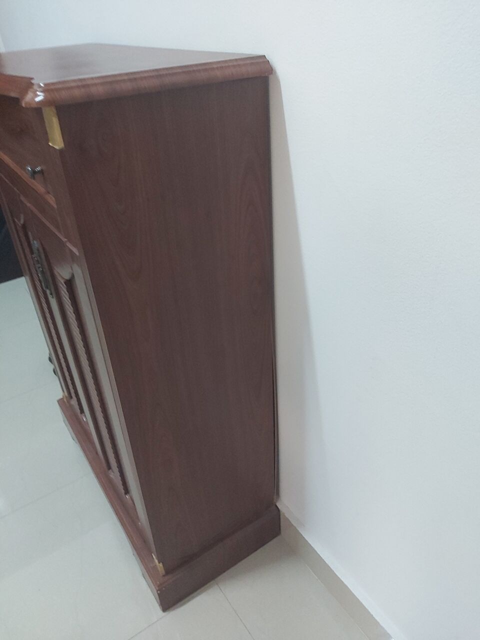 Dammam, Furniture, SAR 135,  Shoe Cabinet 75cm W X 110cm H One Drawer And 4 Shelves