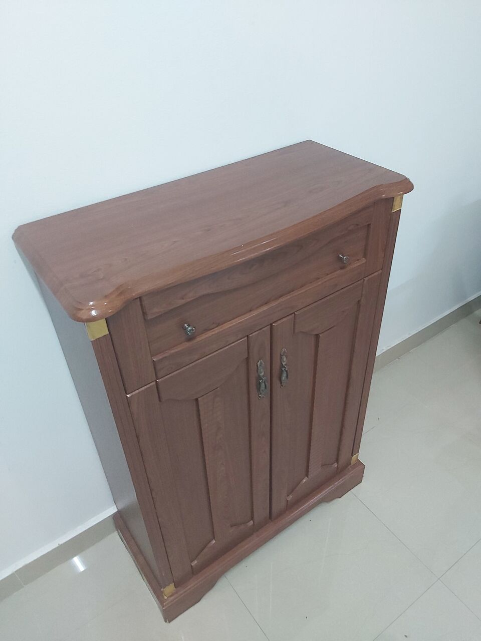 Dammam, Furniture, SAR 135,  Shoe Cabinet 75cm W X 110cm H One Drawer And 4 Shelves