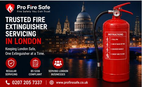 London, Business, Stay Prepared, Stay Protected: Fire Extinguisher Servicing London