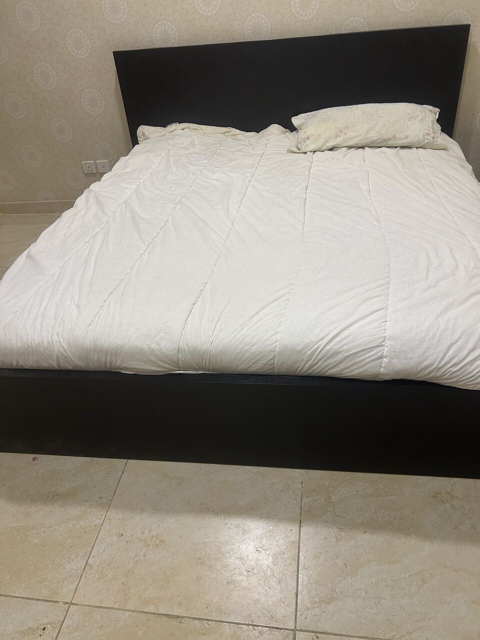 Riyadh, Furniture, SAR 300,  Cot + Mattress -IKEA