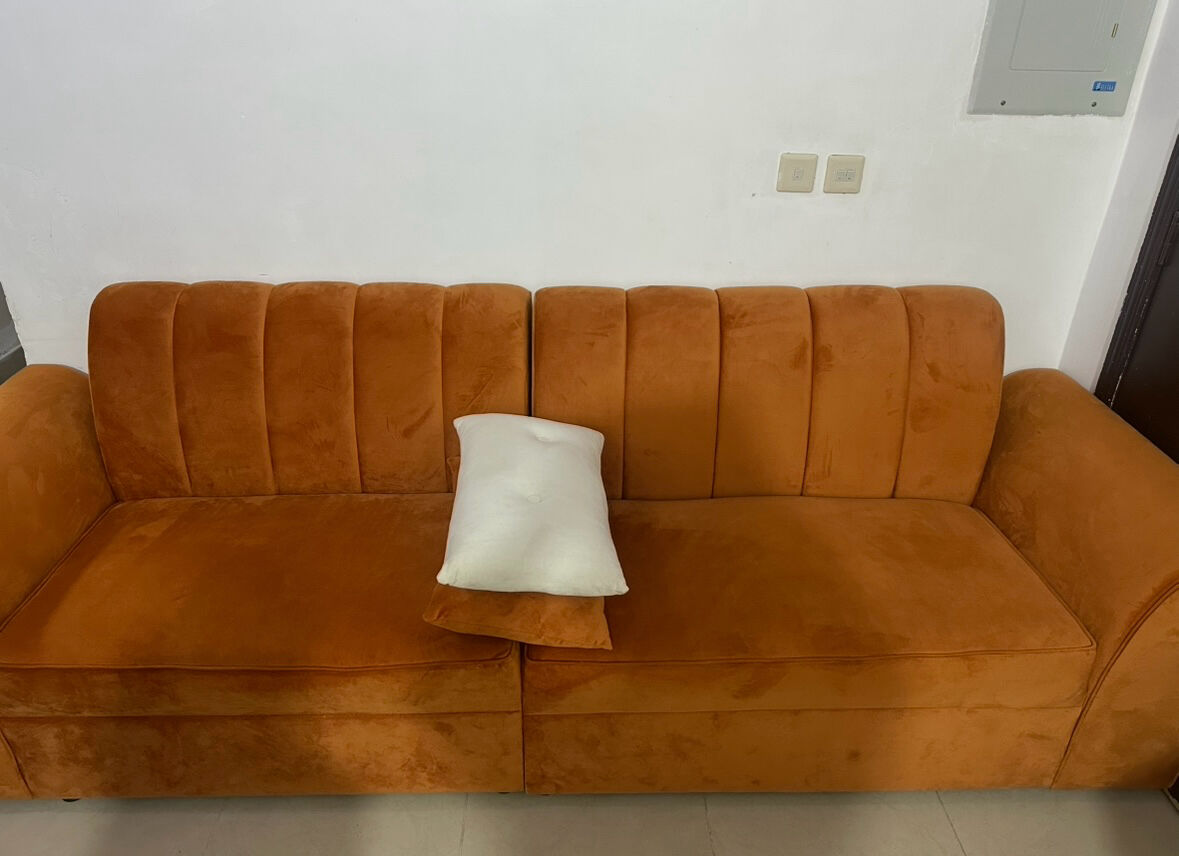Al Malaz, Furniture, SAR 250,  2 Set Sofa Both Are 4 Seater