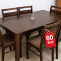 BHD 60,  Dining Table With 6 Chairs For Sale