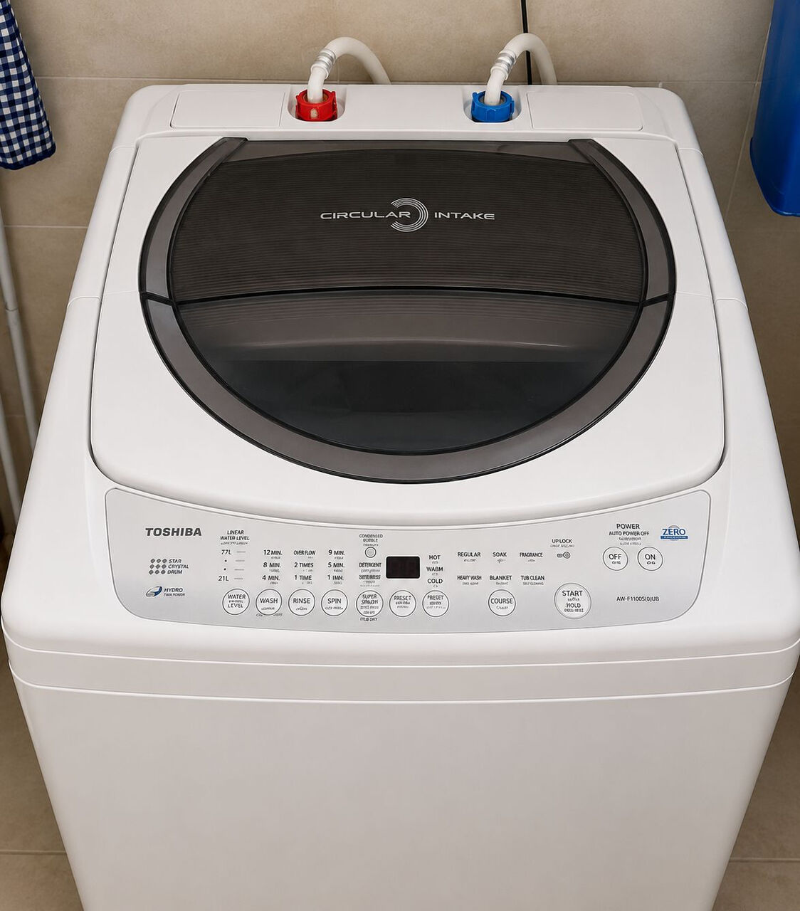 Khobar, Appliances, SAR 750,  Toshiba 9 Kg Fully Automatic Washing Machine